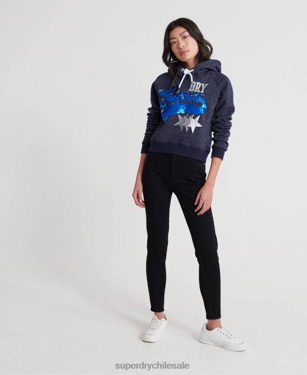mujer Superdry Armada sudadera boutique estrella 2R68Z3509