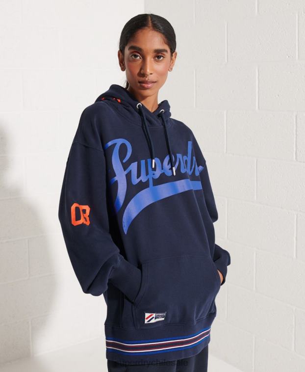 mujer Superdry Armada sudadera con capucha oversize 2R68Z5964