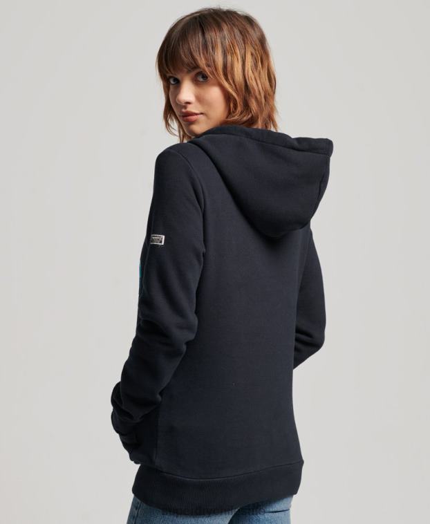 mujer Superdry Armada sudadera con capucha y detalles 2R68Z2160