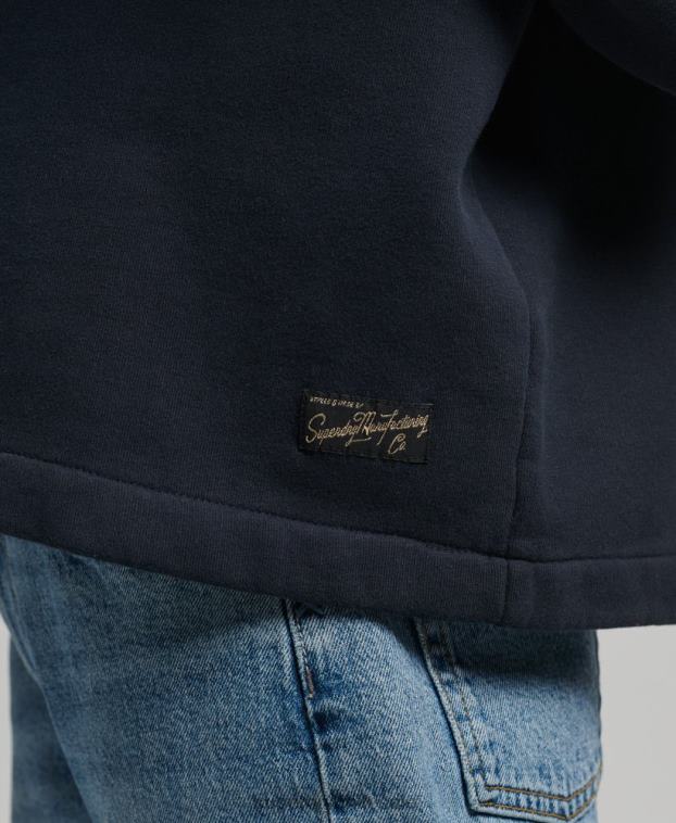 mujer Superdry Armada sudadera con capucha y logo vintage 2R68Z5864