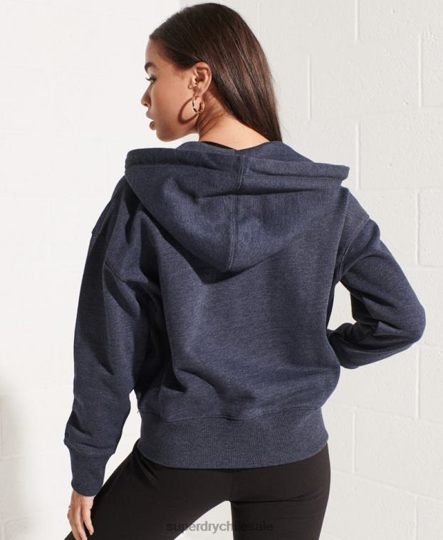 mujer Superdry Armada sudadera con cremallera code essential 2R68Z5848