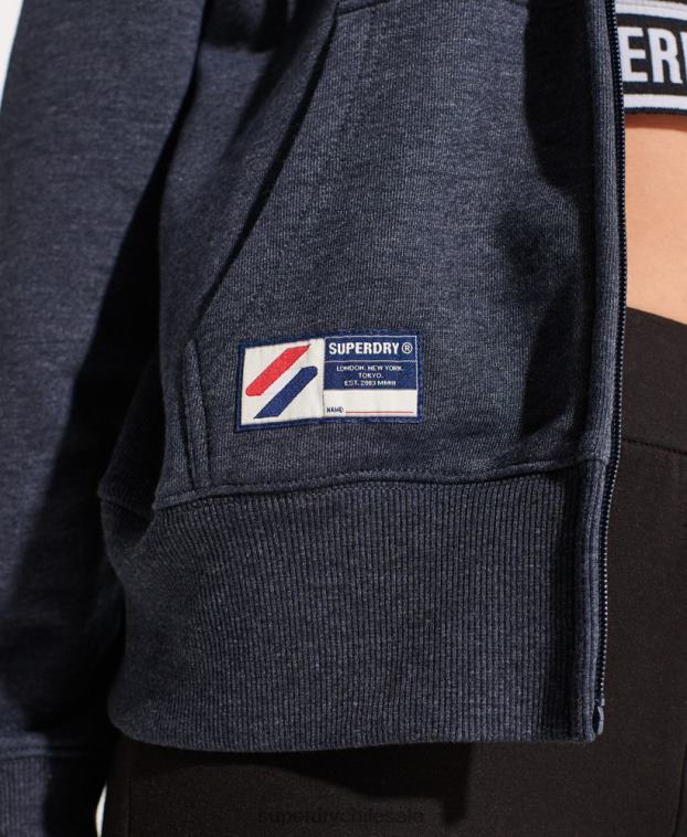 mujer Superdry Armada sudadera con cremallera code essential 2R68Z5848