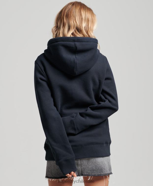 mujer Superdry Armada sudadera con logo bordado 2R68Z2283