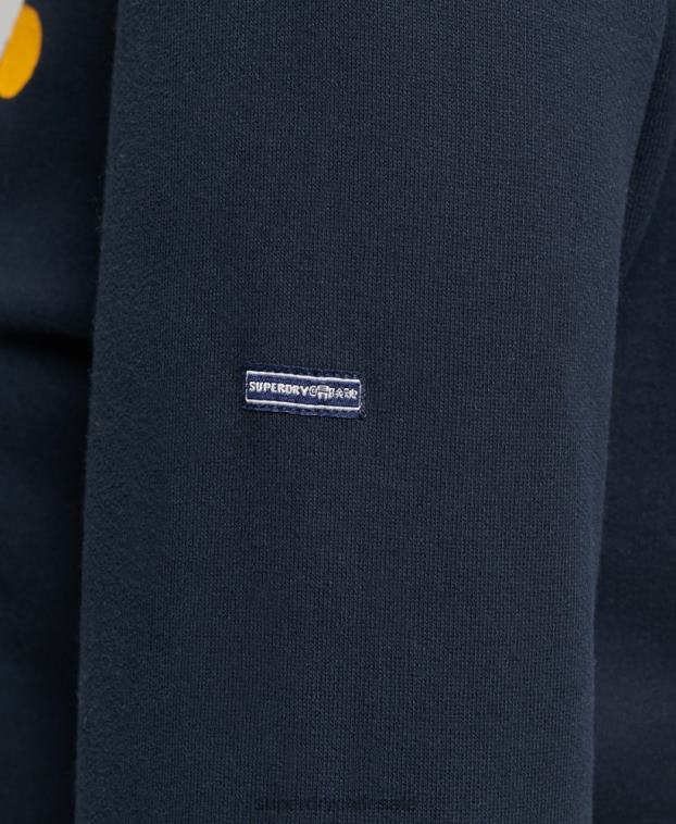 mujer Superdry Armada sudadera cooper clásica con logo de los años 70 2R68Z5854