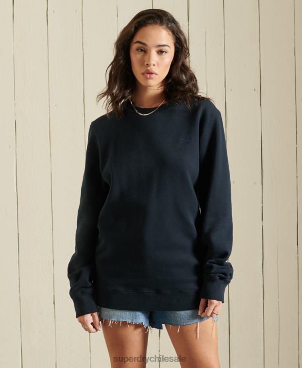 mujer Superdry Armada sudadera oversize con logo vintage de algodón orgánico 2R68Z5877