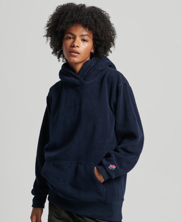 mujer Superdry Armada sudadera oversize de polar con gráfico 2R68Z5920