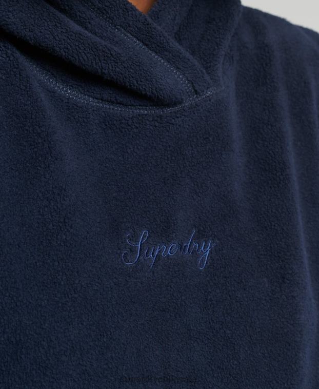 mujer Superdry Armada sudadera oversize de polar con gráfico 2R68Z5920