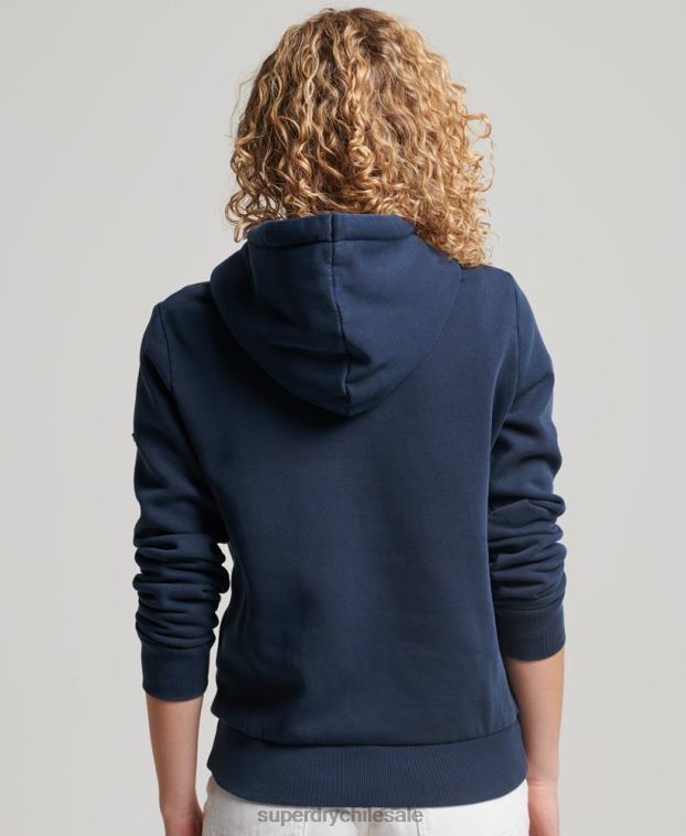 mujer Superdry Armada sudadera vintage con capucha 2R68Z2301