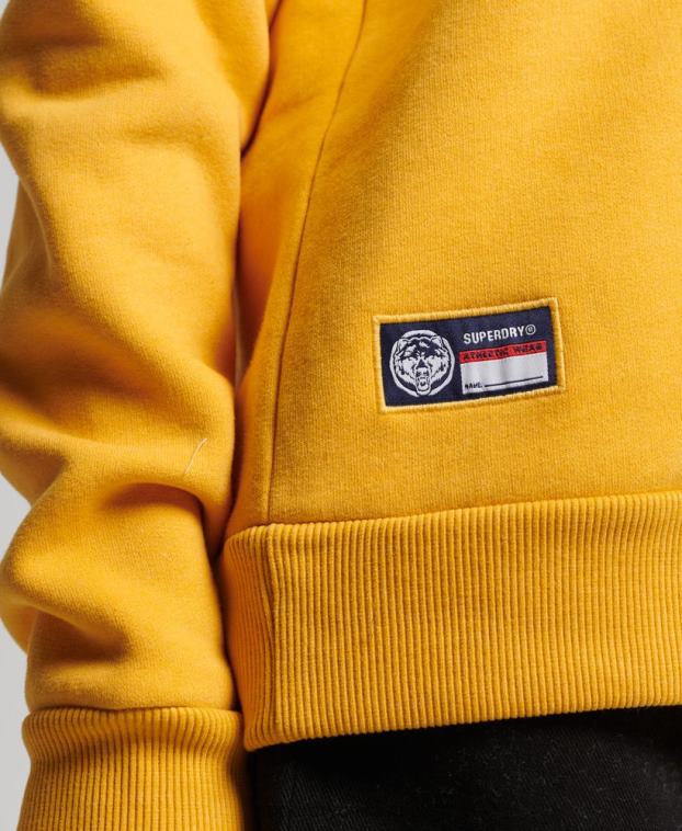 mujer Superdry amarillo sudadera con equipo de atletismo 2R68Z5841