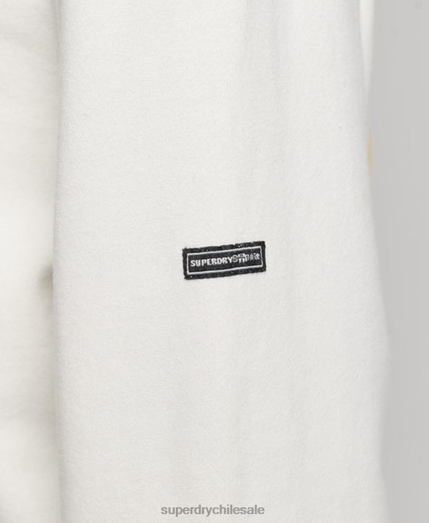 mujer Superdry blanco sudadera folk nómada 2R68Z3436