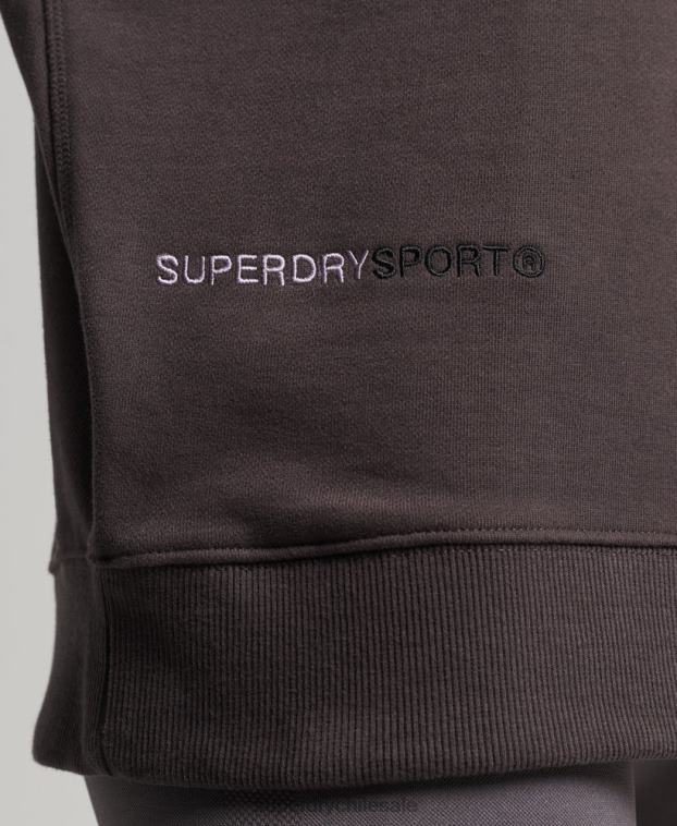 mujer Superdry gris sudadera con cuello redondo 2R68Z3313