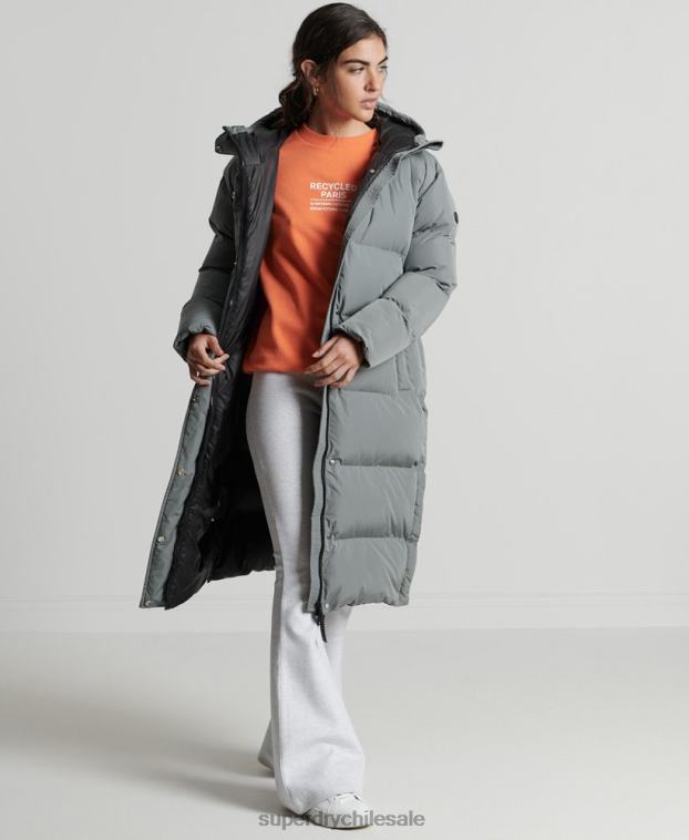 mujer Superdry naranja sudadera con capucha reciclada 2R68Z5971
