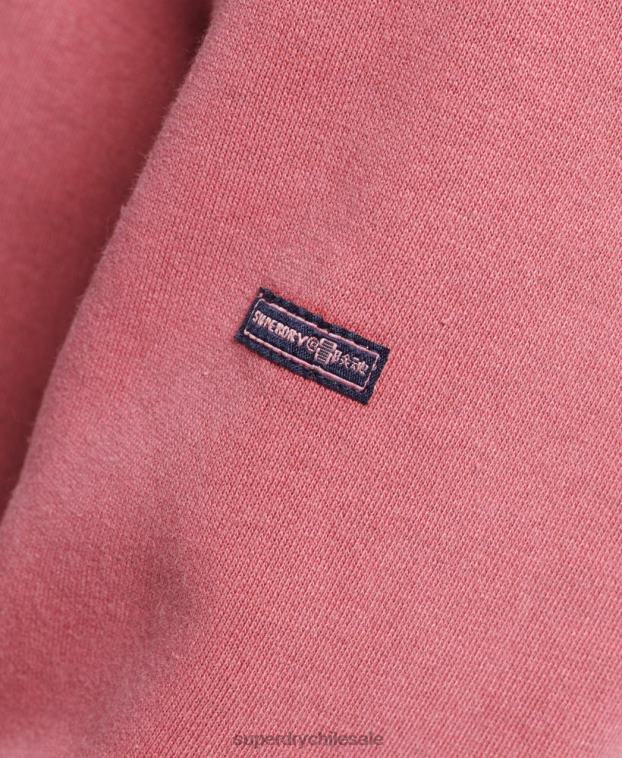 mujer Superdry rojo cooper sudadera con capucha clásica 2R68Z5759
