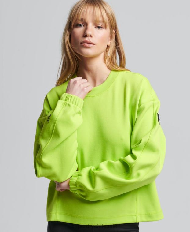 mujer Superdry verde sudadera con capucha Code Tech 2R68Z5797