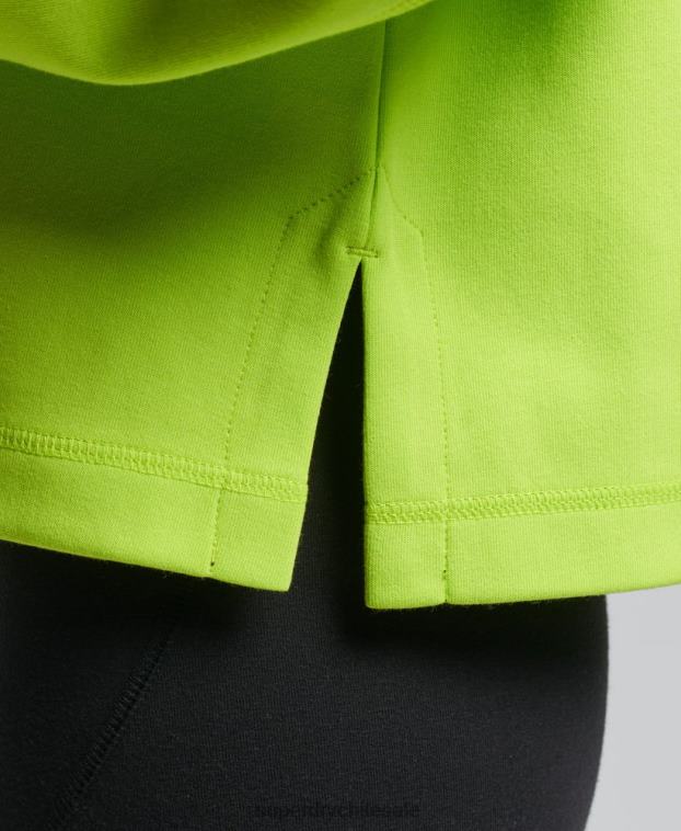 mujer Superdry verde sudadera con capucha Code Tech 2R68Z5797