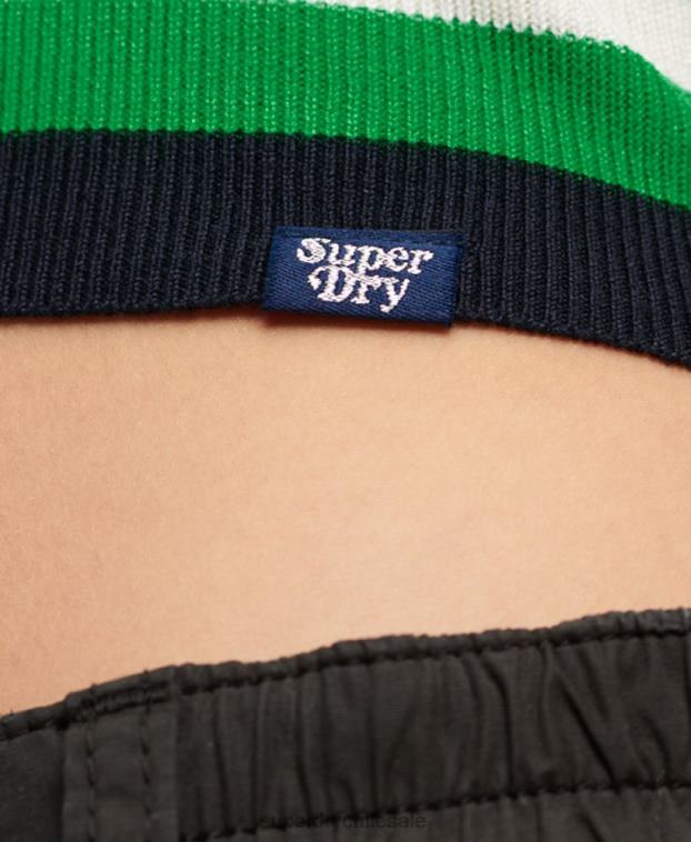 mujer Superdry Armada camiseta sin mangas de punto fino 2R68Z2012