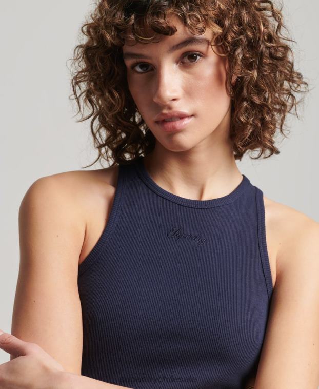 mujer Superdry Armada camiseta sin mangas esencial 2R68Z3000