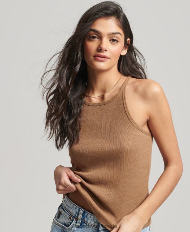 mujer Superdry broncearse chaleco de corredor 2R68Z2911
