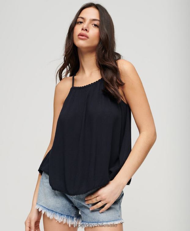mujer Superdry Armada camiseta halter de playa 2R68Z2033