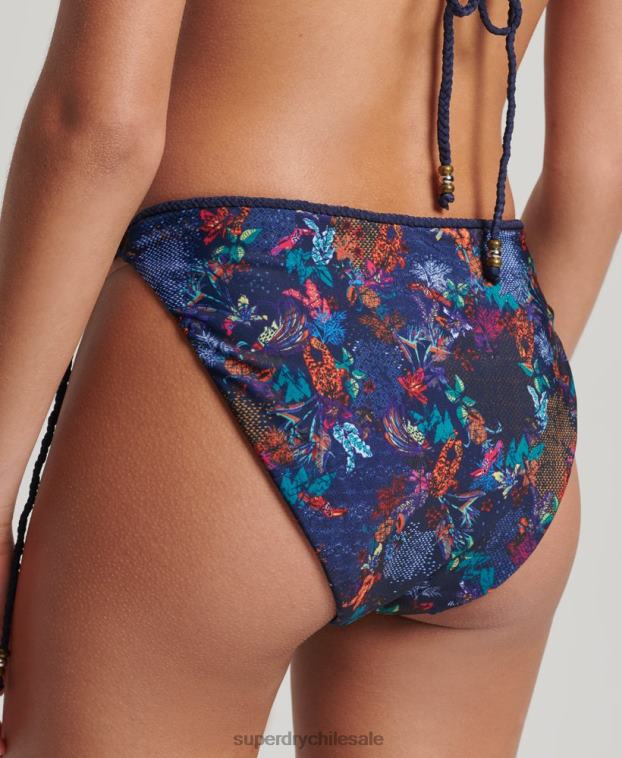 mujer Superdry Armada braguitas de bikini tropicales vintage 2R68Z6521