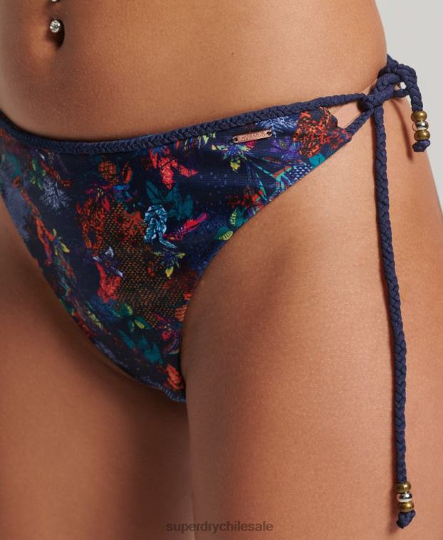 mujer Superdry Armada braguitas de bikini tropicales vintage 2R68Z6521