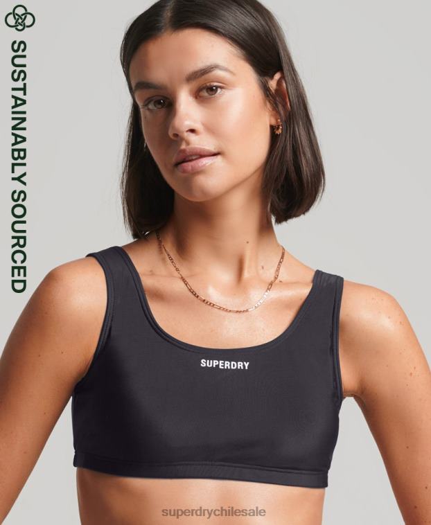 mujer Superdry Armada top de bikini esencial 2R68Z3225