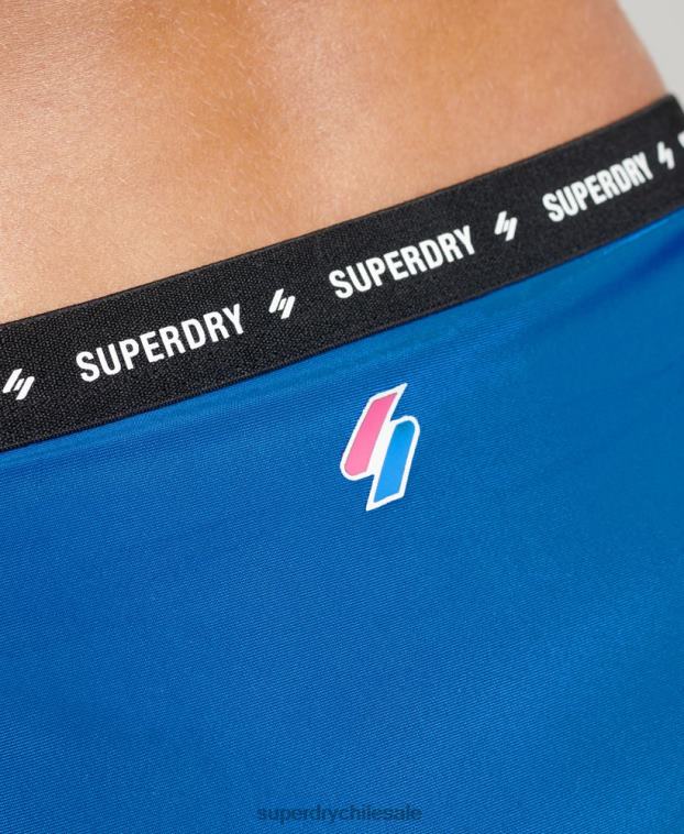 mujer Superdry azul braguita bikini micro elastica reciclada 2R68Z3248