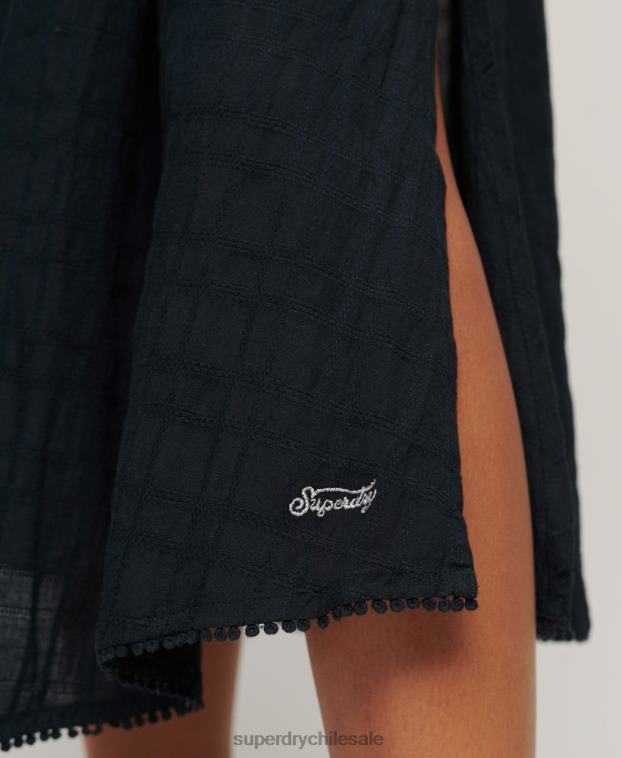 mujer Superdry Armada vestido camisola largo halter vintage 2R68Z1986