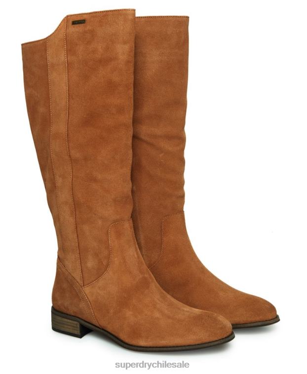 mujer Superdry broncearse layla puede botas altas 2R68Z4430
