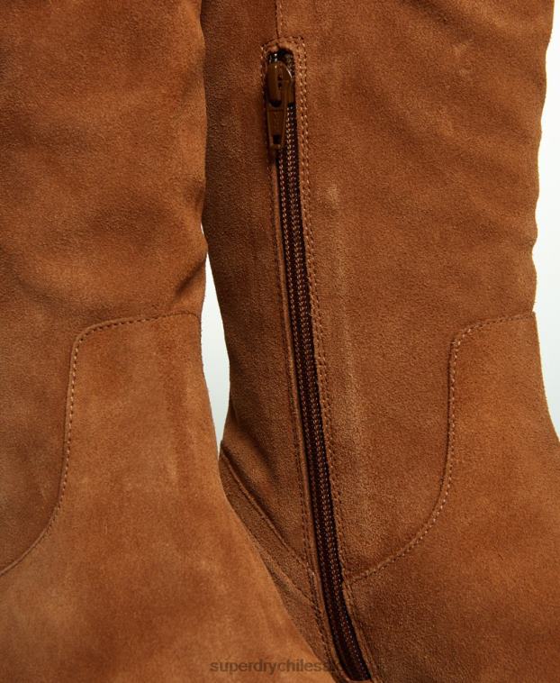 mujer Superdry broncearse layla puede botas altas 2R68Z4430