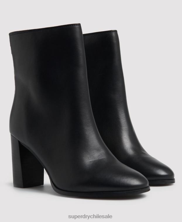 mujer Superdry negro las elegantes botas altas edit 2R68Z4428