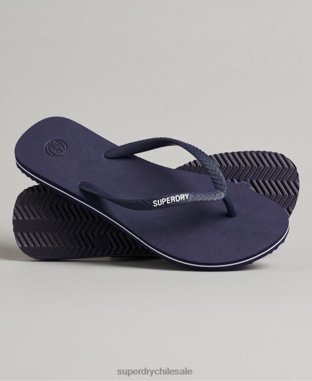 mujer Superdry Armada chanclas clásicas antiguas 2R68Z4408