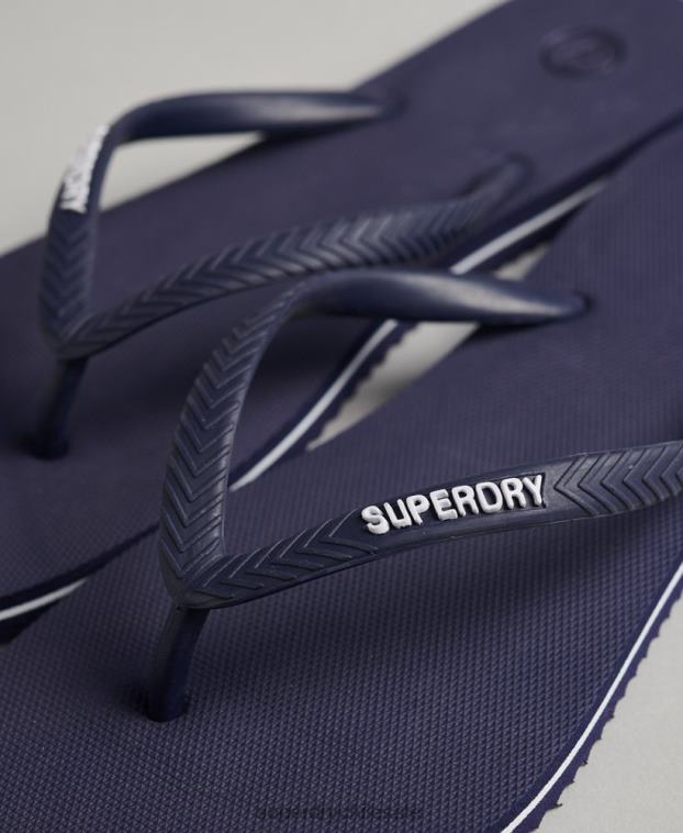 mujer Superdry Armada chanclas clásicas antiguas 2R68Z4408