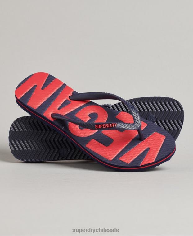 mujer Superdry Armada chanclas clásicas veganas vintage 2R68Z4398