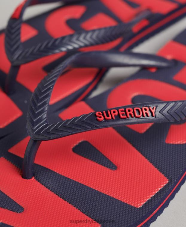 mujer Superdry Armada chanclas clásicas veganas vintage 2R68Z4398