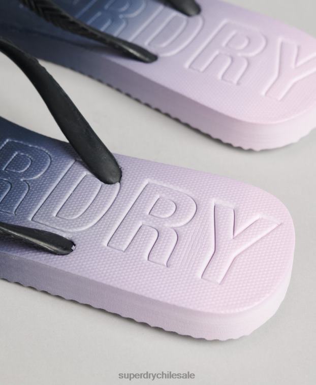 mujer Superdry Armada chanclas con tinte de código 2R68Z6690