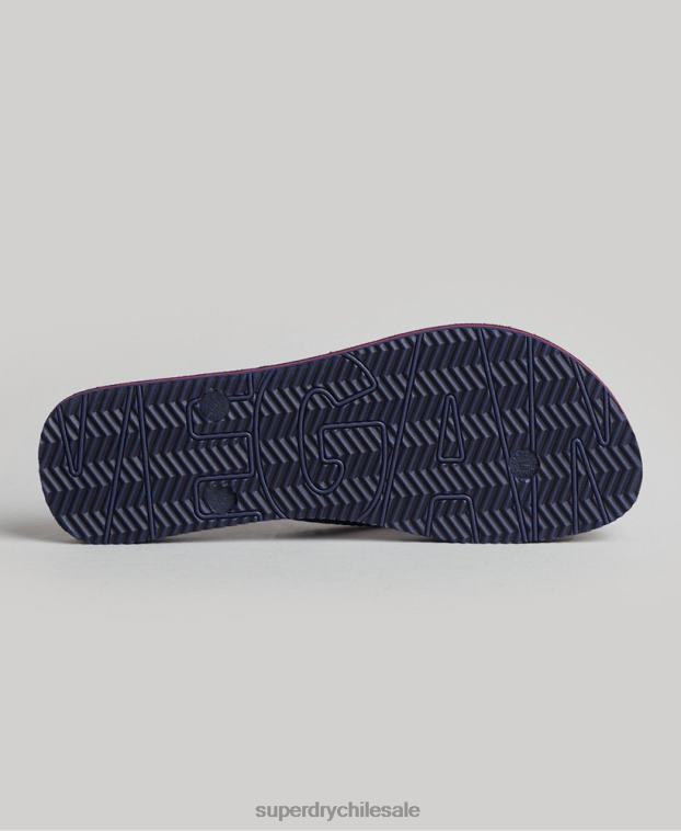 mujer Superdry Armada chanclas veganas vintage 2R68Z4389