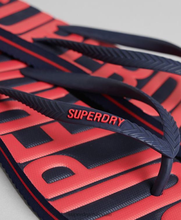 mujer Superdry Armada chanclas veganas vintage 2R68Z4389