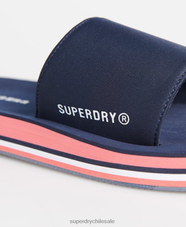 mujer Superdry Armada deslizadores de deporte de natación 2R68Z6721