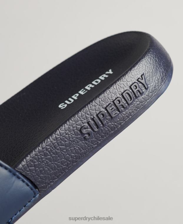 mujer Superdry Armada deslizadores de piscina central 2R68Z4370