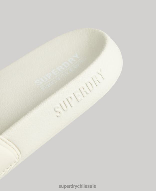 mujer Superdry crema Deslizadores de grupo de núcleo de código 2R68Z4390