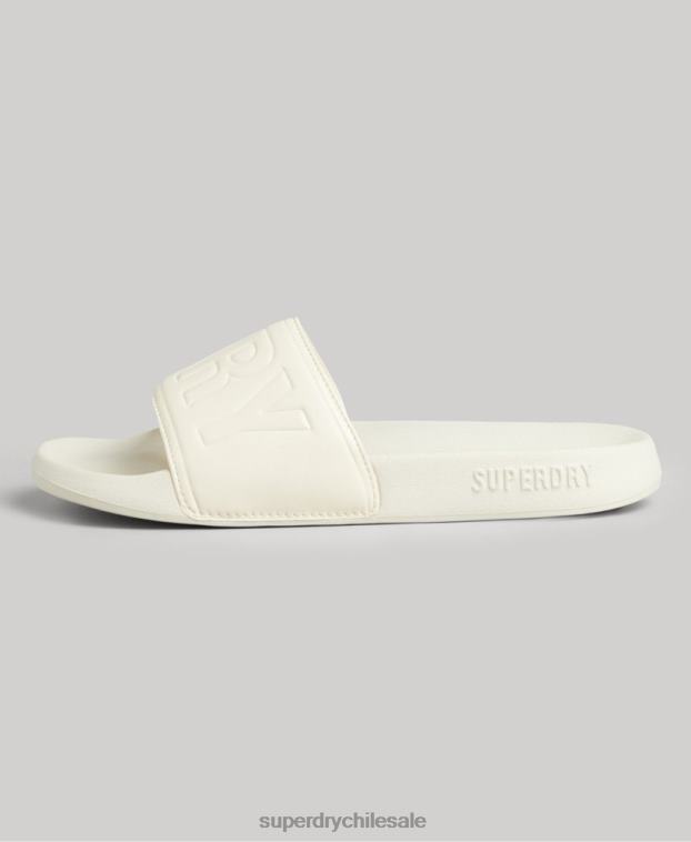 mujer Superdry crema Deslizadores de grupo de núcleo de código 2R68Z4390