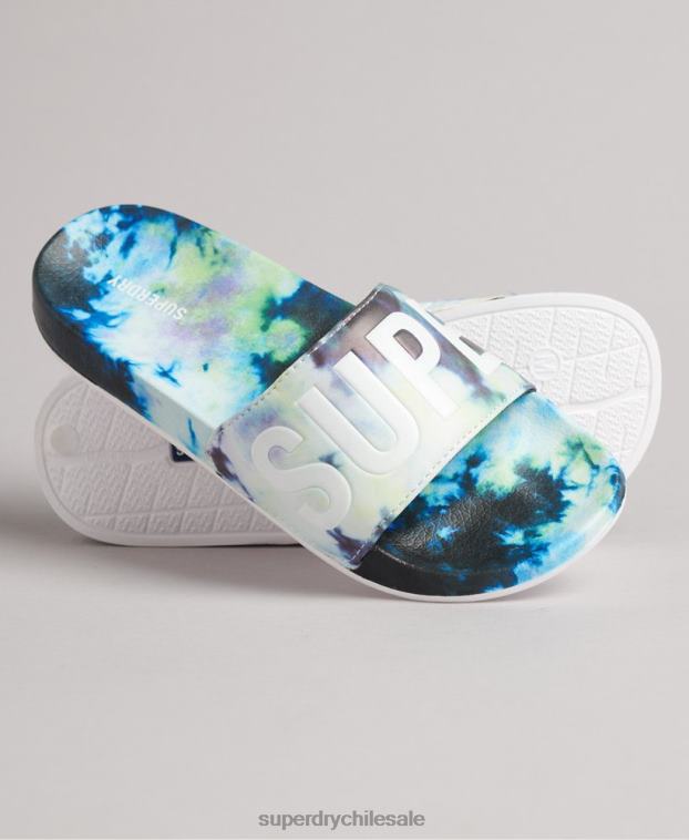 mujer Superdry multi chanclas con efecto tie dye 2R68Z4417