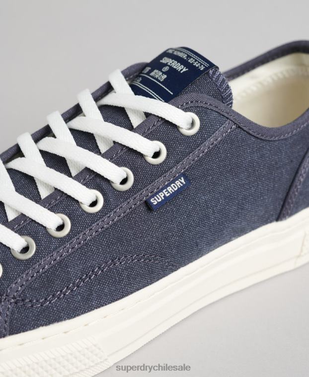 mujer Superdry Armada tenis bajos veganos vintage con vulc sintético 2R68Z4420