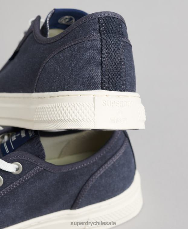 mujer Superdry Armada tenis bajos veganos vintage con vulc sintético 2R68Z4420