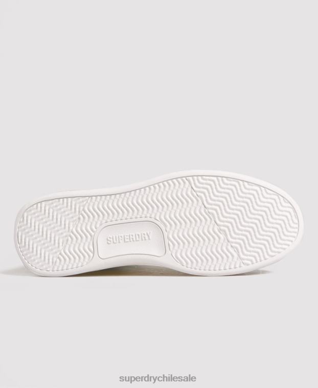 mujer Superdry amarillo zapatillas veganas basket lux 2R68Z4410