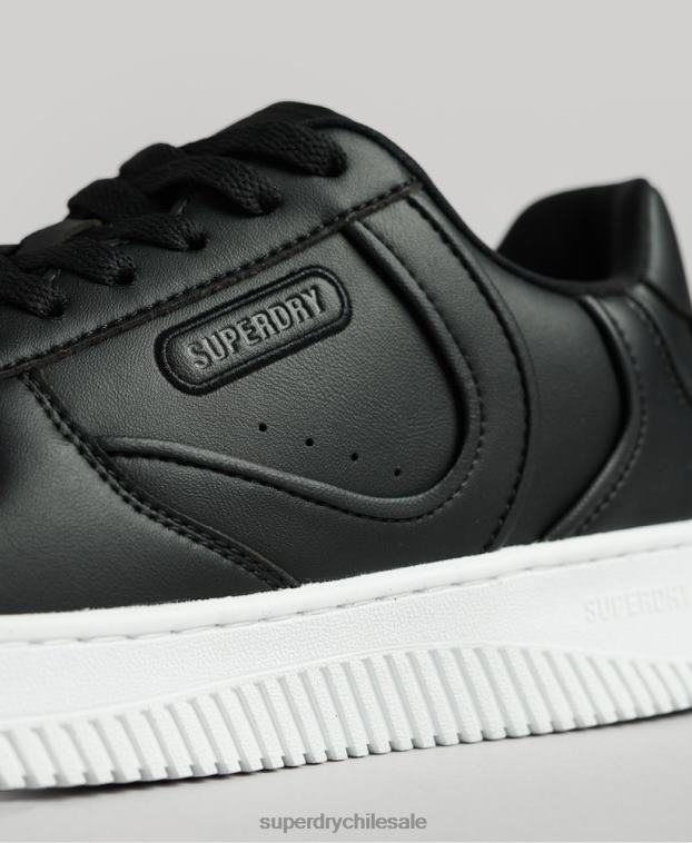 mujer Superdry negro zapatillas deportivas veganas gruesas 2R68Z4362