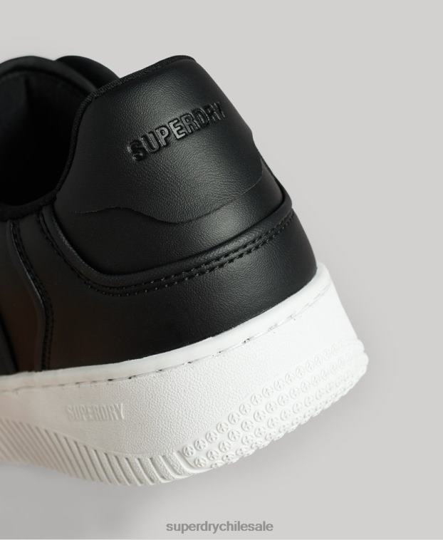 mujer Superdry negro zapatillas deportivas veganas gruesas 2R68Z4362