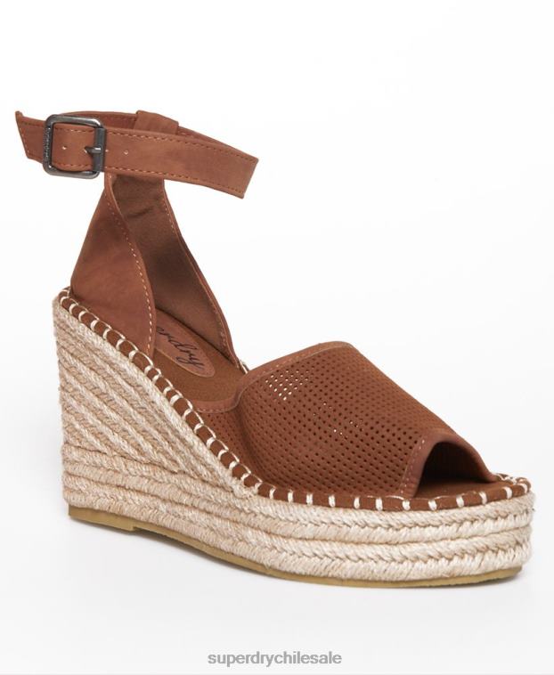 mujer Superdry polvoriento alpargatas con cuña anna 2R68Z4432